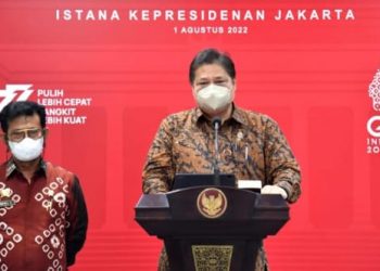 Menteri Koordinator (Menko) Bidang Perekonomian Airlangga Hartarto