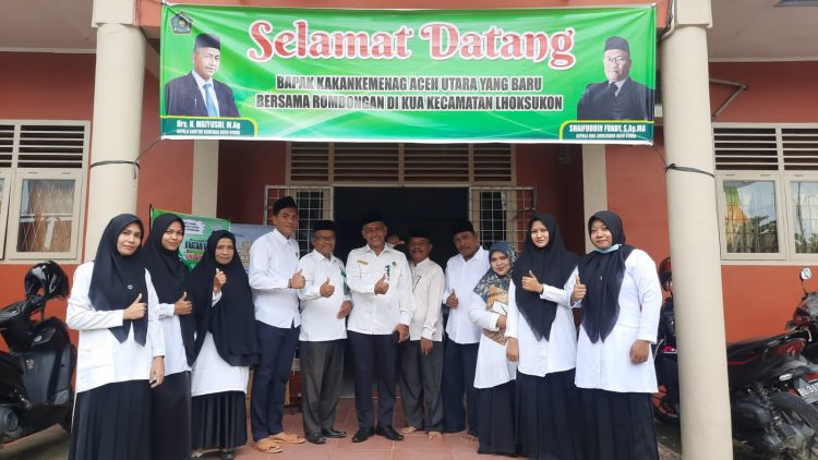 Kantor Kementerian Agama Kabupaten Aceh Utara mengadakan lomba KUA BERSENI