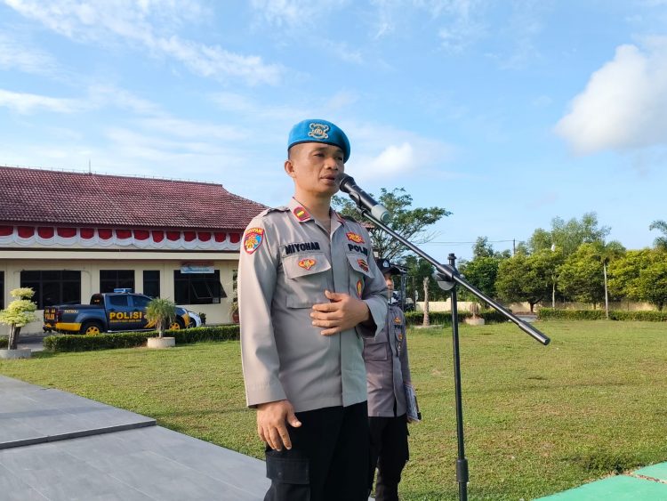 Kasi Propam Polres Bangka Barat IPDA Miyohan