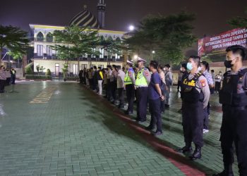 Polres Tangerang Selatan secara rutin melaksanakan patroli kewilayahan