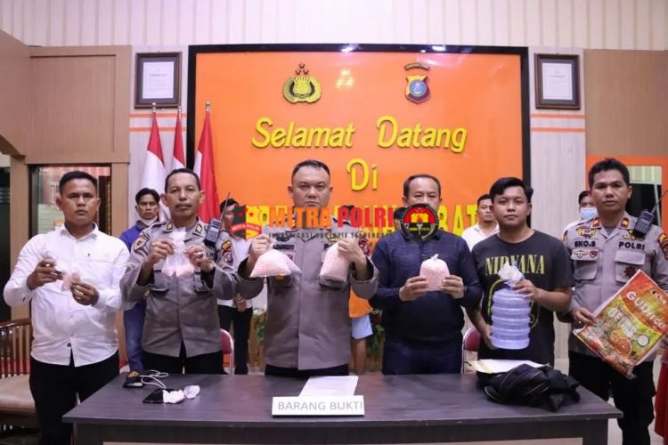 Konferensi Pers Polres Labuhanbatu