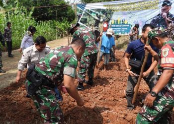 wilayah Kodam III/Siliwangi melaksanakan penanaman jagung dalam rangka mendukung ketahanan pangan nasional