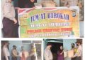 Kapolsek Kuantan Mudik IPTU Ferry M Fadillah, SH, bersama Personil melaksanakan kegiatan rutin Jum'at Barokah