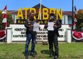 Kepala Perwakilan (Kaperwil) Jabodetabek Media Radar Bhayangkara Indonesia Yudi Apamuji bersama tim mendatangi Kantor BPN Kabupaten Bogor