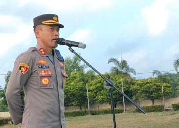 Kapolres Bangka Barat AKBP Catur Prasetiyo, S.I.K