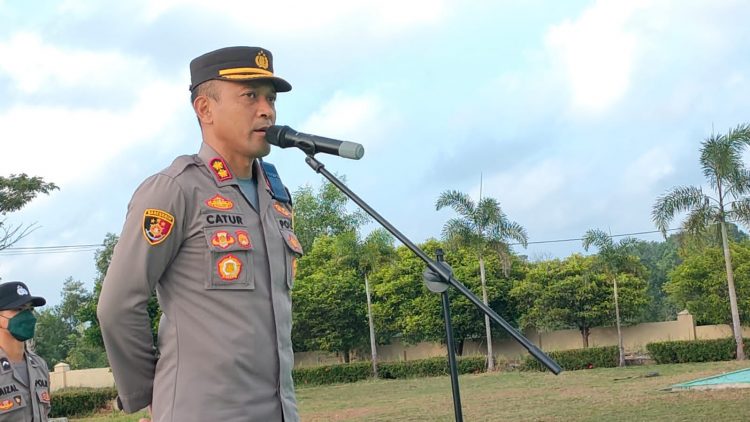 Kapolres Bangka Barat AKBP Catur Prasetiyo, S.I.K