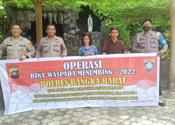 Polres Bangka Barat Melaksanakan Operasi Bina Waspada