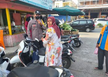 Personel Polsek Muara Satu mengimbau masyarakat pemilik kendaraan agar waspada terhadap aksi pencurian kendaraan bermotor (curanmor)