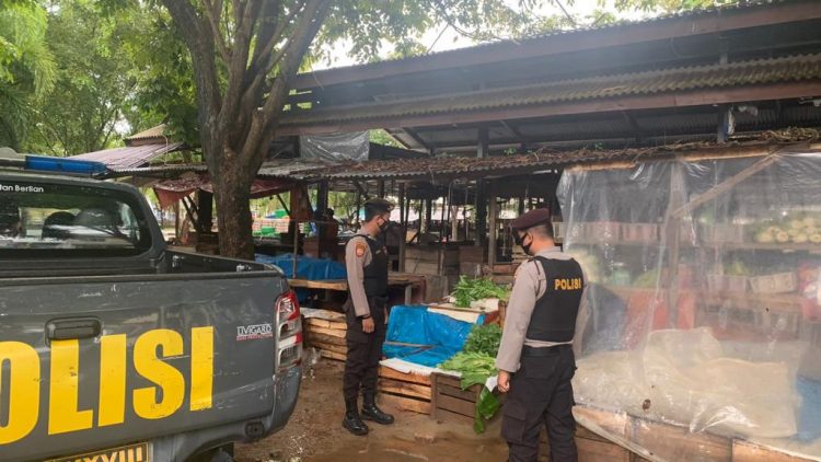 Pesonil Sat Samapta Polres Bangka Barat melaksanakan giat patroli rutin guna pemeliharaan Keamanan dan Ketertiban Masyarakat
