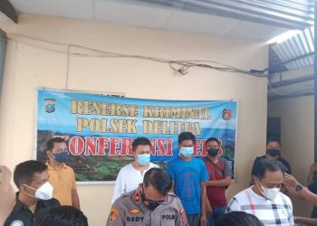 Pelaku Pembakaran Mobil di Perumahan Deli Garden II Blok L 01
