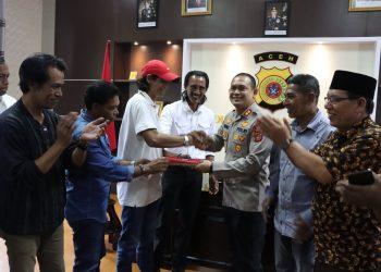 Kapolres Lhokseumawe, AKBP Henki Ismanto, SIK mengapresiasi mantan kombatan GAM yang telah merawat perdamaian Aceh