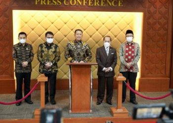 Konferensi pers persiapan Sidang Tahunan MPR RI 2022