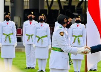 Presiden Republik Indonesia, Ir. H. Joko Widodo 68 Anggota Paskibraka tahun 2022
