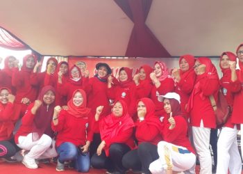 Warga Desa Kutaliman kecamatan Kedung Banteng Banyumas, Jawa Tengah mengadakan kegiatan jalan Sehat dilanjutkan Senam Indonesia Cinta Tanah Air dan Pancasila (Senan SICITA)
