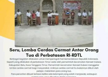 Lomba Cerdas Cermat Orang Tua di Perbatasan RI - RDTL