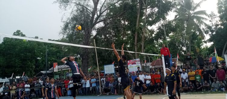 Tim besutan Geuchik Ismail Singa Merante Vc Gampong Leuhong berhasil mengalahkan Hargan Vc Gampong Blang Dalam