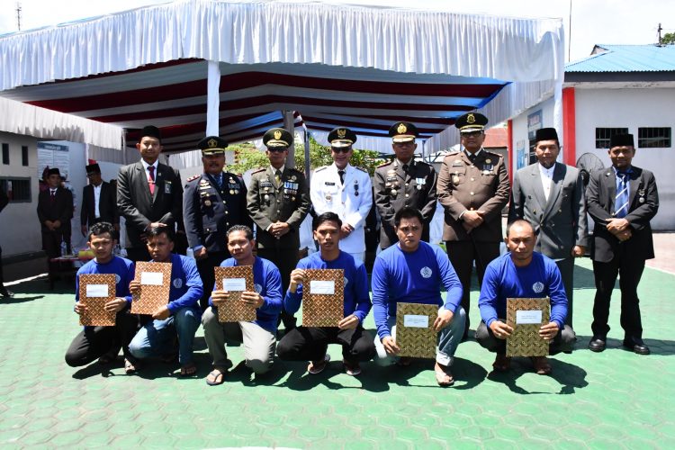 Kapolres Aceh Tamiang AKBP Imam Asfali, SIK ikut serta bersama Forkopimda giat Anjangsana ke Lembaga Pemasyarakatan (Lapas) Kelas II B Kualasimpang