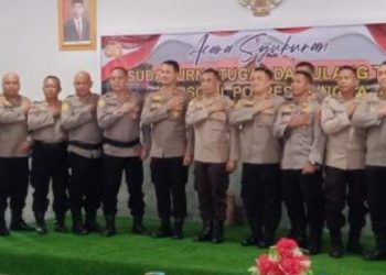 Polres Bangka Menggelar acara Syukuran Wisuda Purna Tugas dan Ulang Tahun Personil Polres Bangka. Dalam Acara Tersebut, Ajun Komisaris Polisi (AKP) Tavip Sebagai Kabag Perencanaan Telah Memasuki Masa Pensiun