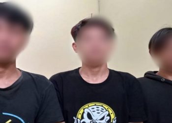 Tujuh orang pelaku Geng motor yg viral di tetapkan sebagai tersangka dan ditahan