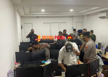 Polda Sumut telah menaikan status tahap sidik terhadap kasus judi online di Kompleks Cemara Asri