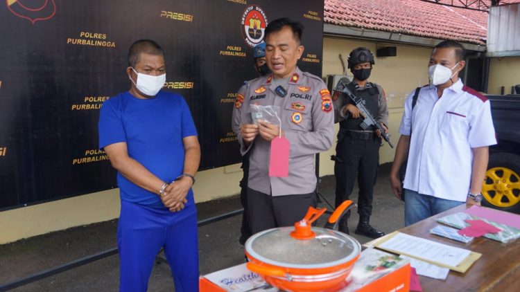 Polsek Padamara berhasil mengamankan pelaku tindak pidana penggelapan