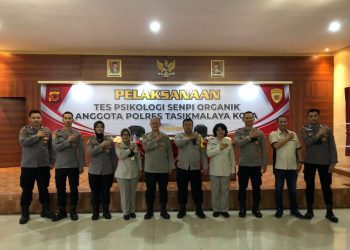 Polres Tasikmalaya Kota mengadakan tes psikologi bagi anggota pemegang senpi maupun pemohon yang ingin mengajukan ijin memegang senpi