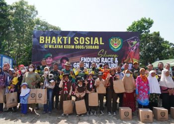 Pangdam III/Slw Mayjen TNI Kunto Arief Wibowo S.I.P., bersama pejabat Kodam melaksanakan kunjungan kerja ke wilayah dalam rangka Green Adventure Siliwangi