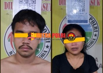 2 (dua) orang kurir narkotika jenis ekstasi yakni WDP (27) dan SPT (27)