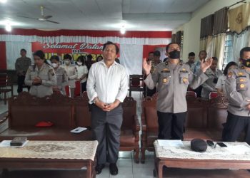 Kegiatan Binrohtal ini dilaksanakan oleh personil Polres Dairi