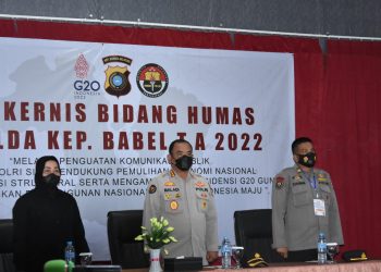 Rakernis Bidang Humas Polda Kepulauan Bangka Belitung Timur T.A 2022