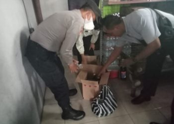 Polsek Kutasari terus melakukan razia peredaran minuman keras (miras)