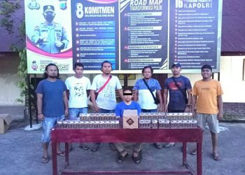 Seorang Karyawan PT. Batu Karang Bolmong Raya di Kotamobagu ditangkap Tim Resmob Sat Reskrim Polres Kotamobagu