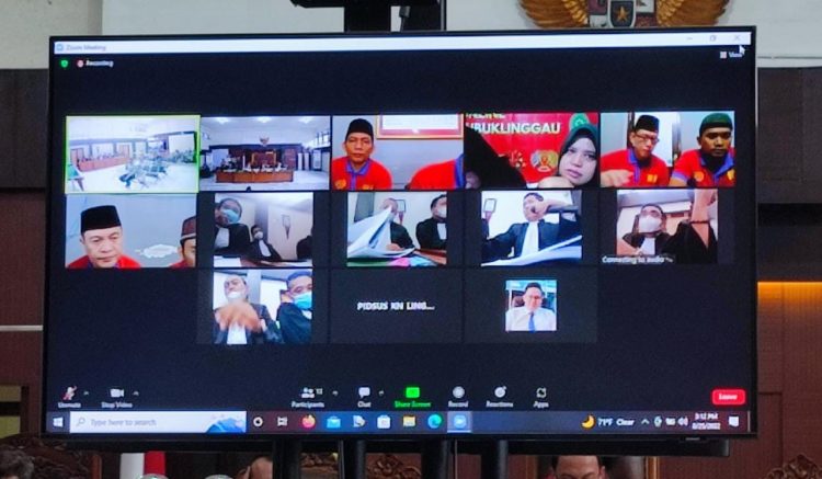 Sidang kasus dugaan korupsi Bawaslu Muratara menghadirkan ahli dari Badan Pengawasan Keuangan dan Pembangunan (BPKP) Sumsel