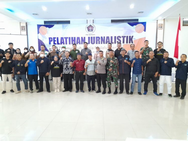 Bertempat di Hotel St 12 Sungailiat, Personil Sie Humas Polres Bangka Mengikuti Pelatihan Jurnalistik