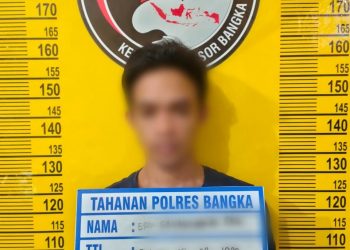 Tim Gradak Sat Narkoba Polres Bangka kembali tangkap residivis dalam tindak pidana Narkotika yang diduga narkotika jenis Sabu