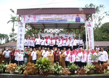 Wali Kota Pematang Siantar dr. Susanti Dewayani, Sp.A menghadiri acara Penutupan Peringatan Hari Ulang Tahun (HUT) ke-75 Koperasi Tahun 2022