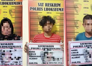Tim Opsnal Sat Reskrim Polres Lhokseumawe berhasil mengamankan sepuluh pemain judi online jenis chip Higgs Domino