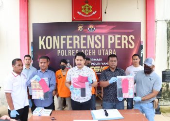 Sat Reskrim Polres Aceh Utara berhasil mengungkap 3 tersangka kasus judi online yang merupakan agen dari masing-masing judi online di wilayah hukum polres Aceh Utara