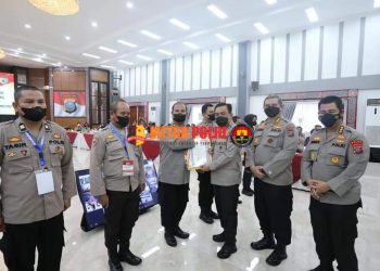 Kapolda Sumut Irjen Pol. Drs. R. Z. Panca Putra S, M.Si membuka Rapat Kerja Pengawasan (Rakerwas) Itwasda Polda Sumut