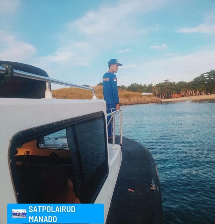 Satuan Polairud Polresta Manado melakukan penanganan kegiatan Likupang North Sulawesi International Fishing Competition (LNSIFC) 2022