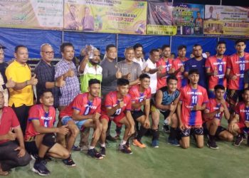 Tim bola Voli Paba Binjai Vs Tim Rakan Ilham Pangestu (RIP Aceh Utara ) Malam Ini bertarung di lapangan bola voli Sumbok Rayeuk
