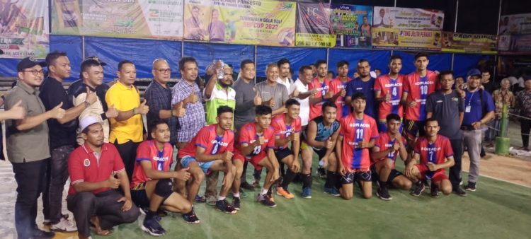Tim bola Voli Paba Binjai Vs Tim Rakan Ilham Pangestu (RIP Aceh Utara ) Malam Ini bertarung di lapangan bola voli Sumbok Rayeuk