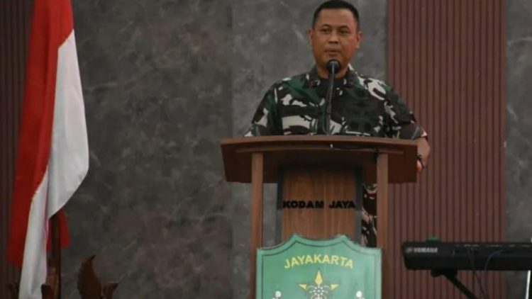 Pangdam Jaya/Jayakarta Mayjen TNI Untung Budiharto menghadiri Rapat Koordinasi pengamanan antisipasi unjuk rasa penyetaraan harga BBM