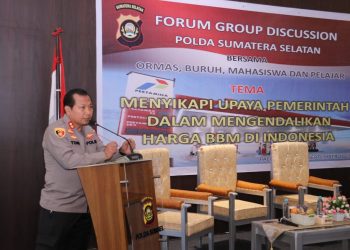 Polda Sumsel gelar kegiatan Focus Group Discussion (FGD) bersama ormas, buruh, mahasiswa, pelajar, komunitas ojol, PHRI, dan APKLI
