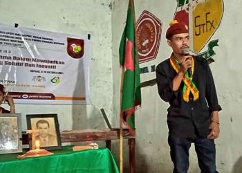 Mandataris (Formatur) Ketua Presidium PMKRI Cabang Kupang Santo Fransiskus Xaverius periode 2022/2023 Marianus Humau