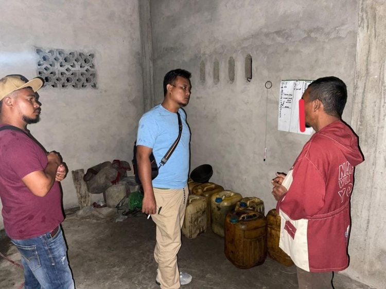 Sat Reskrim Polres Nagan Raya kembali menangkap 2 pelaku penimbun BBM jenis solar bersubsidi