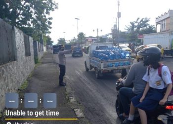 Polresta Manado dan Polsek jajaran laksanakan giat POS CAKALANG Guna mencegah kemacetan dan untuk Kamtibmas