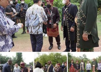Ketua Dewan Perwakilan Rakyat Daerah Provinsi Kepulauan Bangka Belitung H. Herman Suhadi, S. Sos, menyambut langsung kedatangan Delegasi G20 dari Afrika Selatan dan Menteri PPN/Kepala Bappenas Suharso Monoarfa