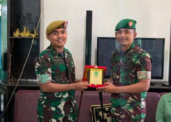 Dandim 0103/ Aceh Utara Letkol Inf Hendrasari Nurhono S.I.P, M.I.P di dampingi Ketua Persit Kartika Chandra Kirana Cabang XX/ Dim 0103 Aceh Utara Koorcabrem 011 PD Iskandar Muda Ny. Dina HS Nurhono , beserta Staf Kodim 0103/Aut, bersilahturahmi ke jajaran satuan TNI wilayah Kab Aceh Utara dan Kota Lhokseumawe