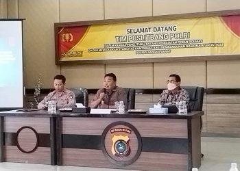Tim Pusat Penelitian dan Pengembangan (Puslitbang) Polri melaksanakan penelitian tentang penguatan pemolisian masyarakat (Community Policing) stabilitas kamtibmas bagi pembangunan nasional TA. 2022